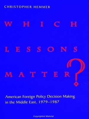 cover image of Which Lessons Matter?